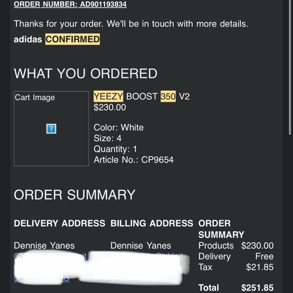 Yeezy 350 V2 (zebra) - Picture 9 of 9